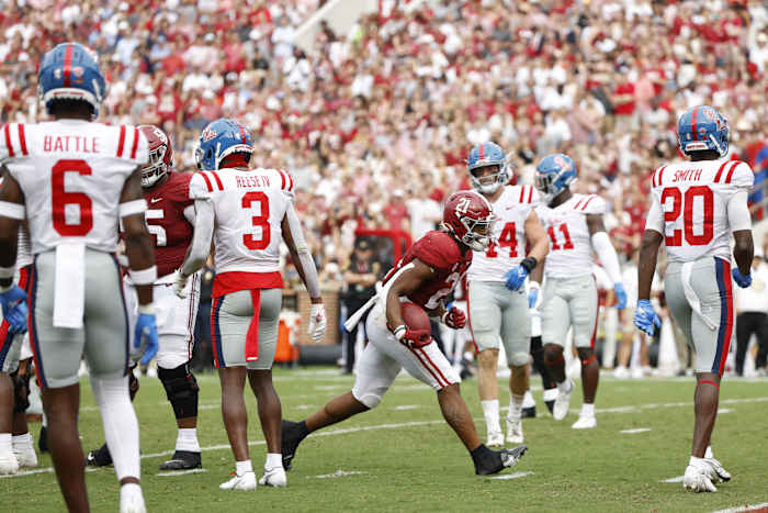 Jase McClellan against Ole Miss